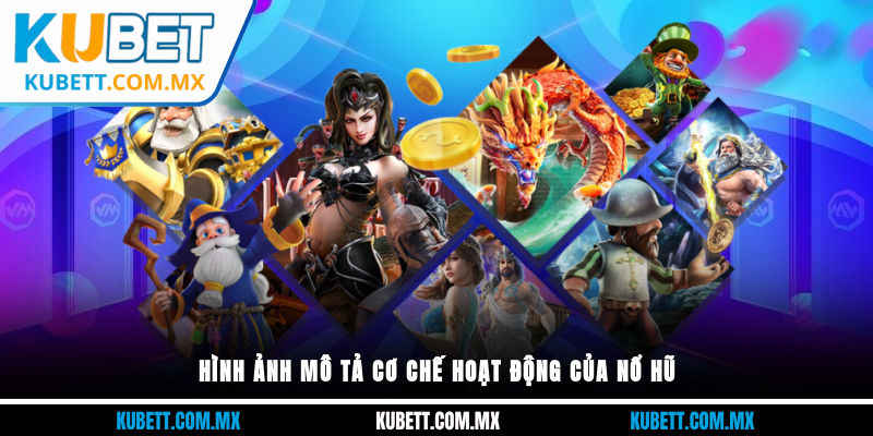 Hình ảnh mô tả cơ chế hoạt động của nổ hũ